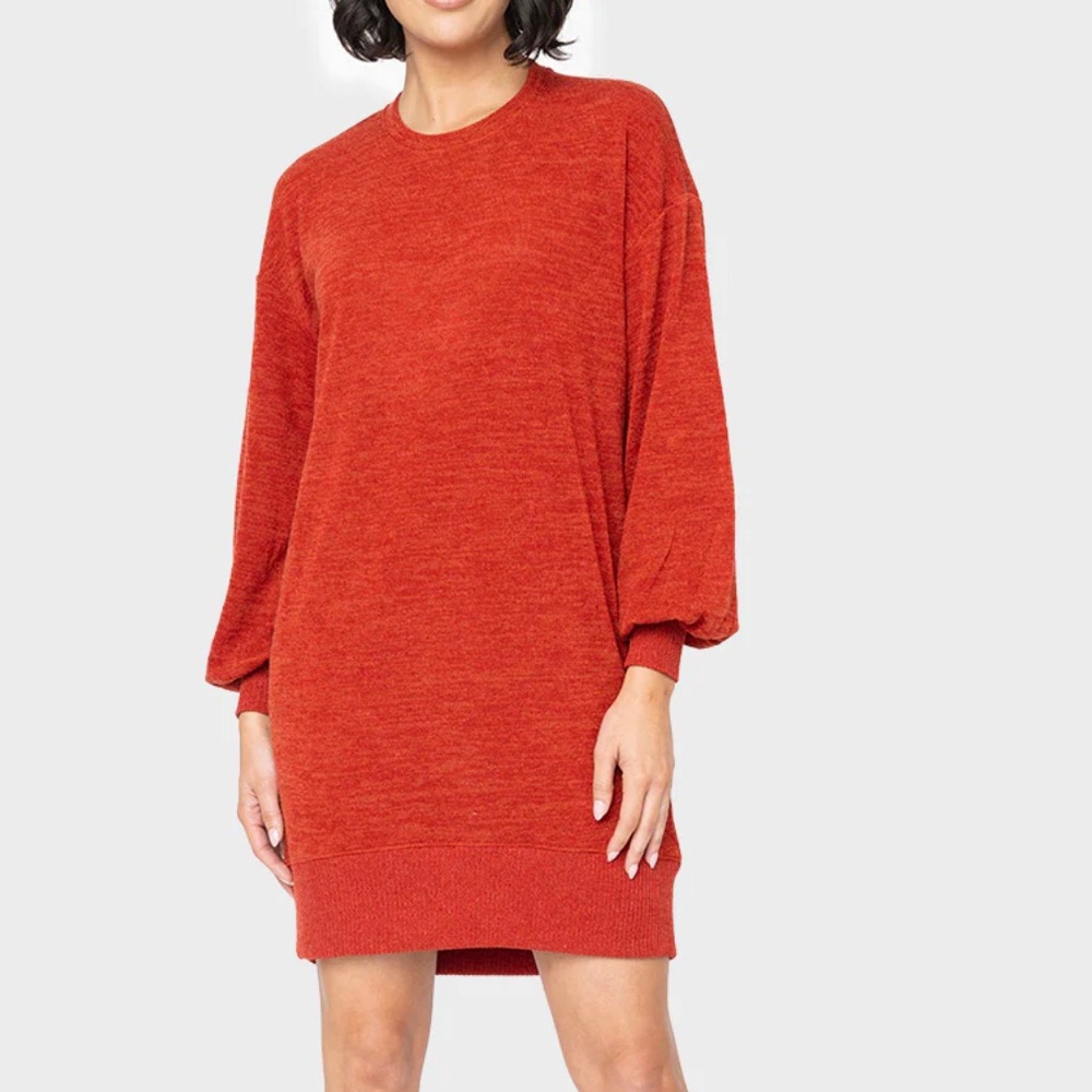 Gibsonlook Long Sleeve Sweater Dress